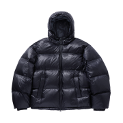 TONY HAWK Balboa Ripstop Hooded Down Short Puffer Navy
