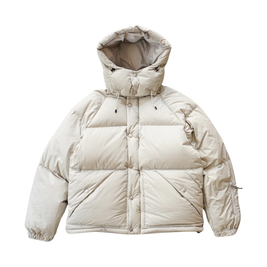 - Ends and Means Down Jacket Moon Gray