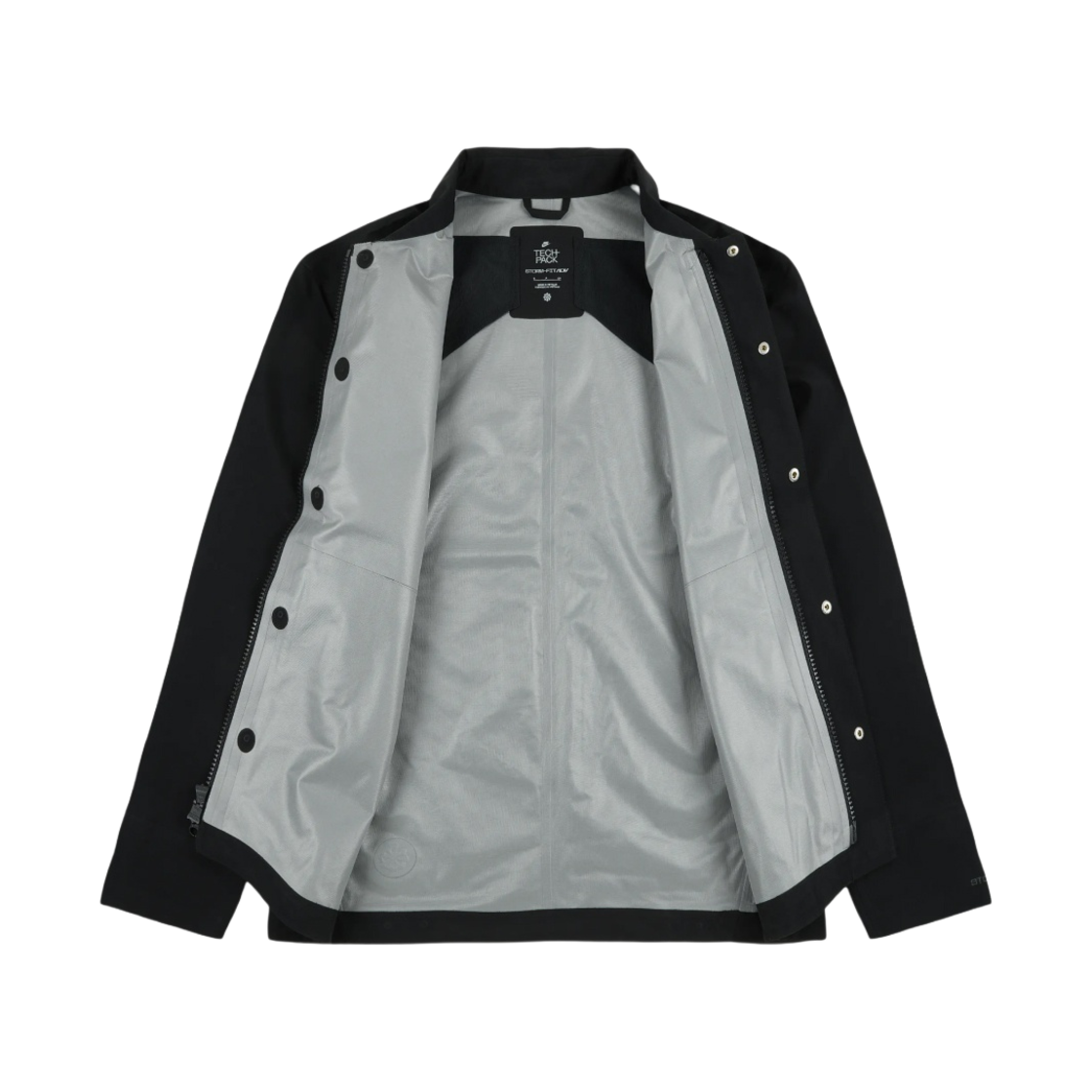 나이키 NSW 스톰핏 ADV 고어텍스 테크 팩 풀집 워커 자켓 블랙 다크 스모크 그레이 - US/EU(Nike NSW Storm-Fit ADV Gore-Tex Tech Pack Full Zip Worker Jacket Black Dark Smoke Grey - US/EU) - 2