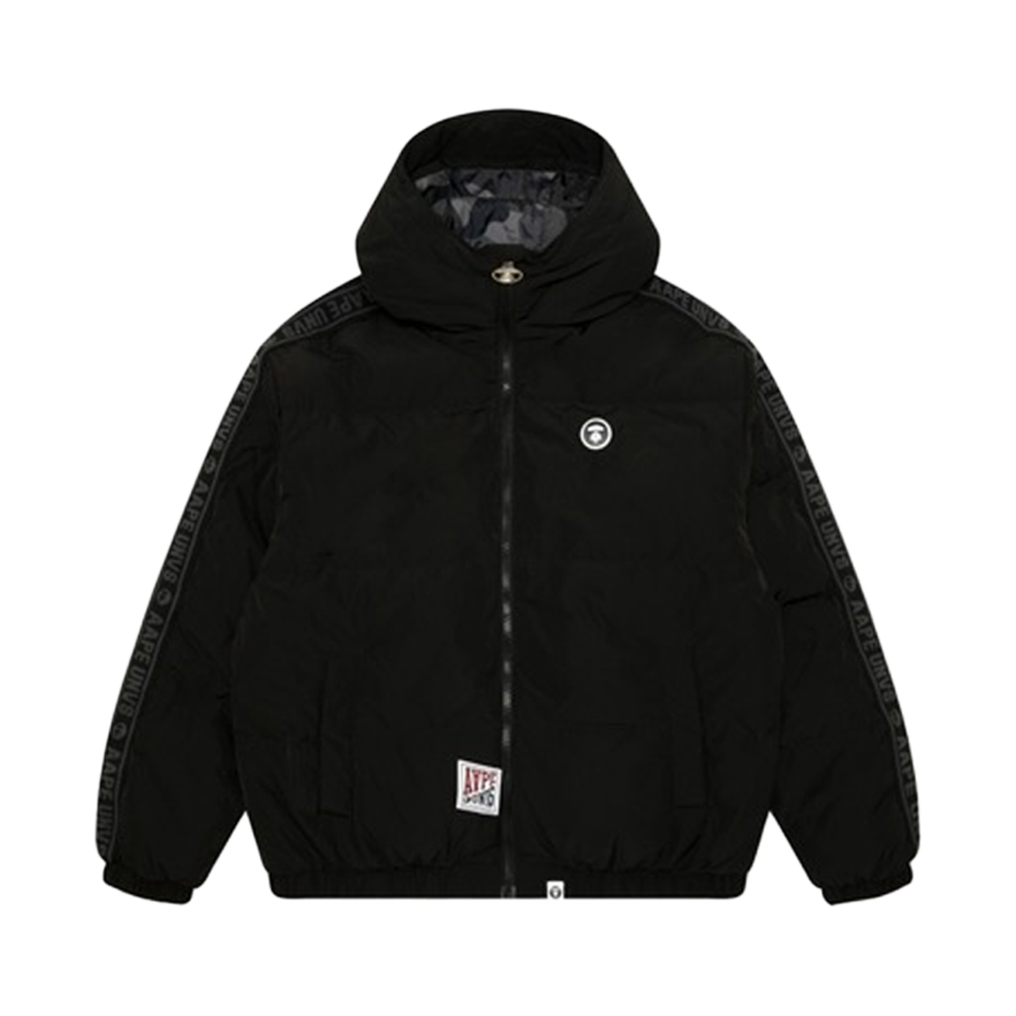 KM4DDWJAP14BK AAPE 29.5" Main Down Jacket Black - 24FW