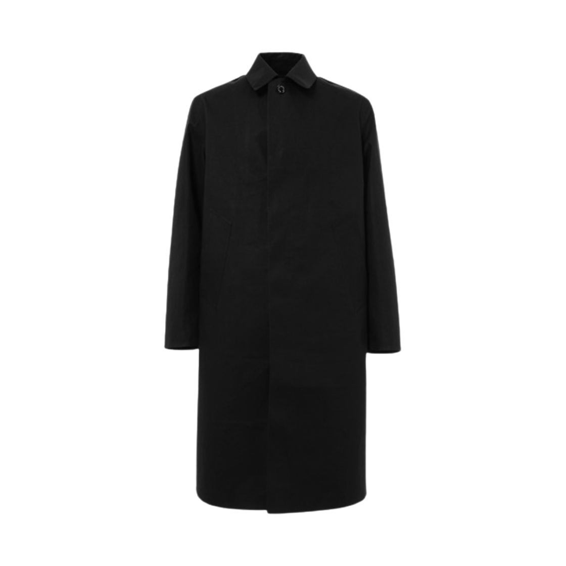 WM-C901-100 Junya Watanabe x Mackintosh W-Name Rubber Bonding Coat Black