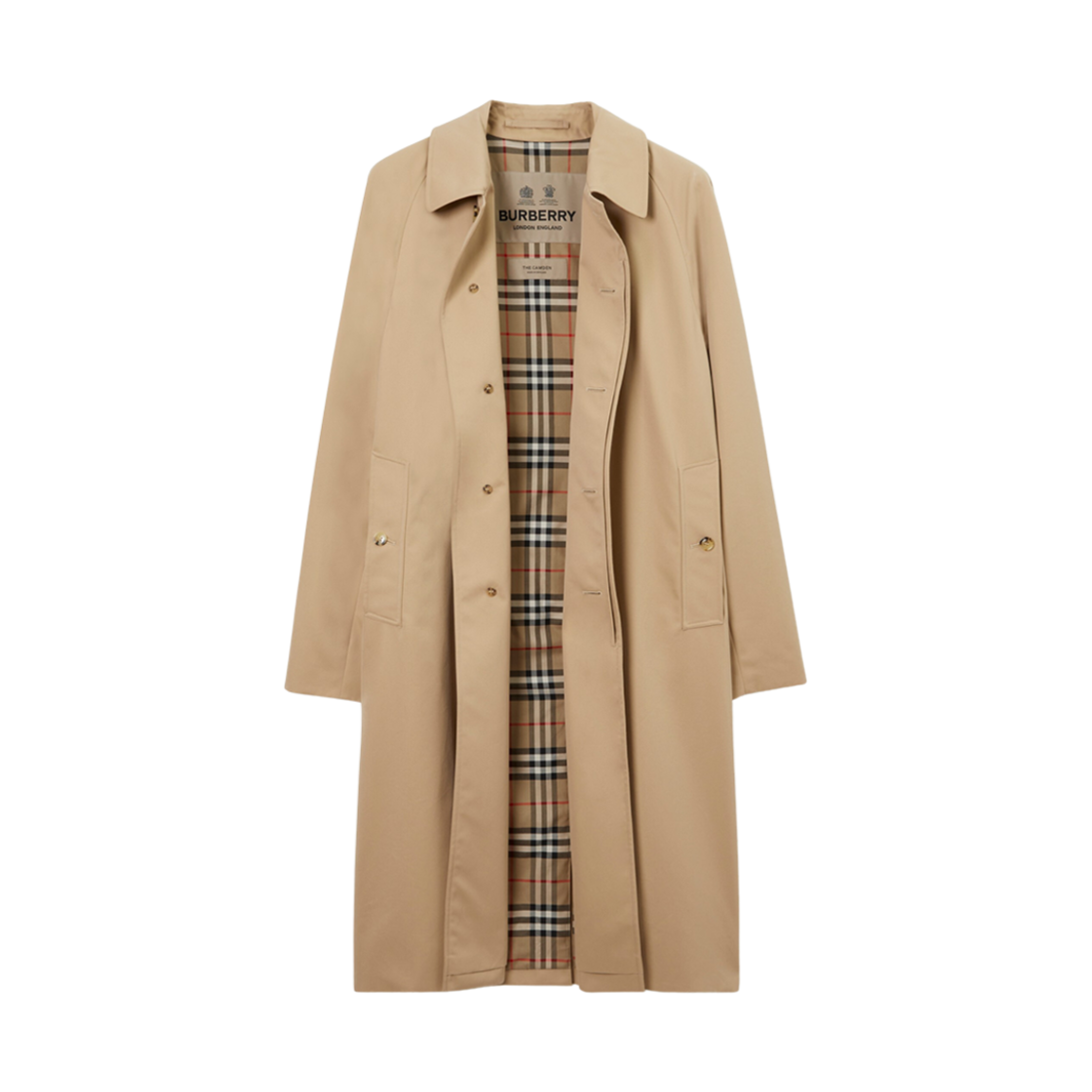 버버리 롱 캠든 헤리티지 카 코트 허니(Burberry Long Camden Heritage Car Coat Honey) - 2