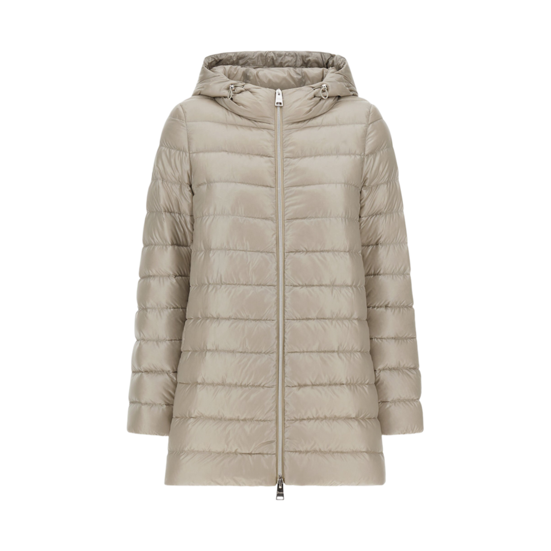 (W) 에르노 리조트 A-쉐입 자켓 나일론 울트라라이트 샹티((W) Herno Resort A-Shape Jacket In Nylon Ultralight Chantilly) - 1