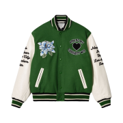 Carhartt WIP x Awake NY Teddy Jacket Green Cream