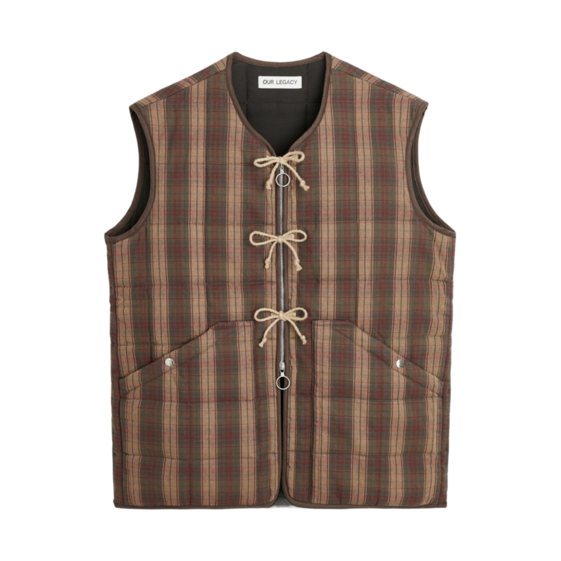 M4231PHT Our Legacy Padded Liner Highland Tartan