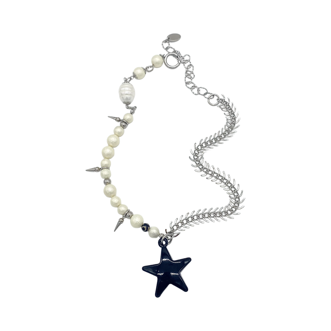 산리 빅 블랙 스타 네클리스(SANLI Big Black Star Necklace)