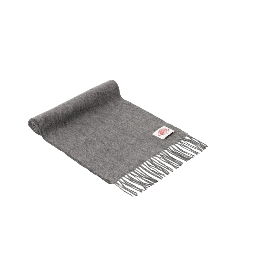 DT-H0226 Danton Wool Cashmere Muffler Top Charcoal