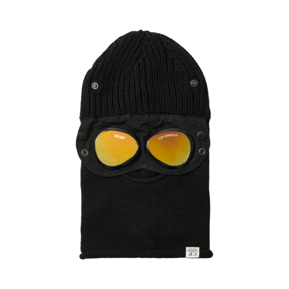팔라스 x C.P. 컴퍼니 고글 발라클라바 블랙 - 22FW(Palace x C.P. Company Goggle Balaclava Black - 22FW)