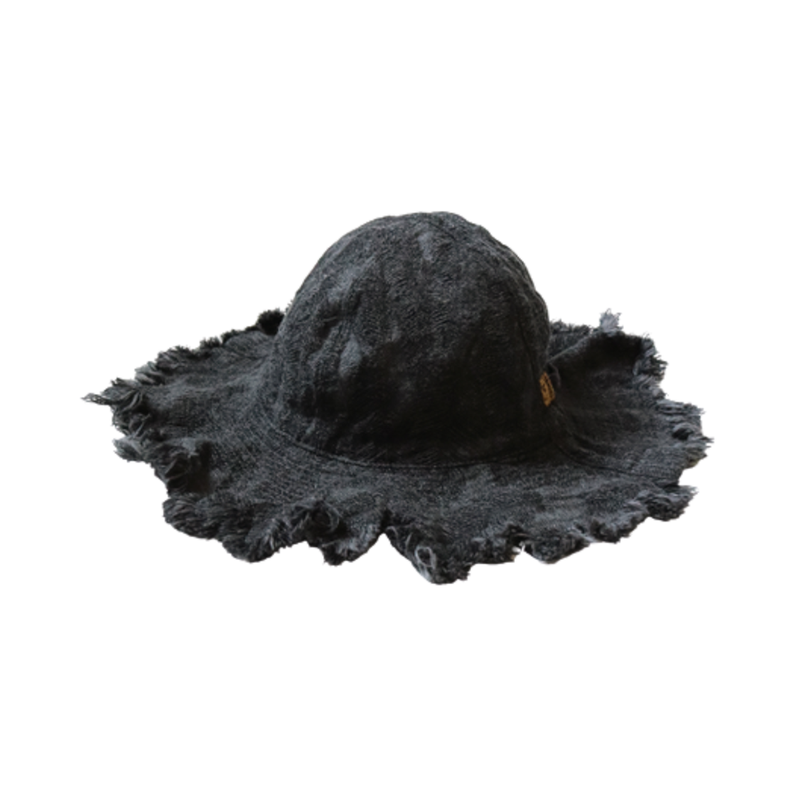 캐피탈 12온즈 맥파이 데님 라디오 튤립 햇 블랙