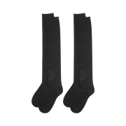 [3% 적립] (W) Aone Standard Over-The-Knee Socks 2-Pack Black
