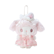 Sanrio My Melody White Strawberry Tea Time Series Mascot Holder