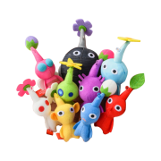 Nintendo Pikmin Mascot Keyring (Set of 9)