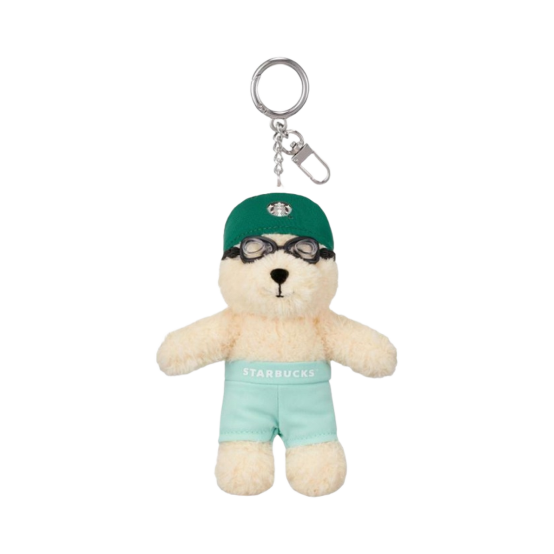 스타벅스 수영 베어리스타 키체인(Starbucks Swimming Bearista Keychain)