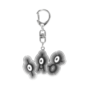 IAB Studio x Pokemon Unown Keyring Gray