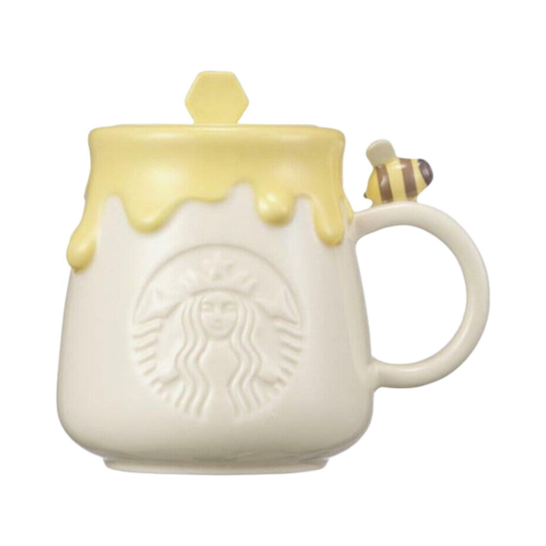 - Starbucks 21 Siren Honeybee Mug and Lid 355ml