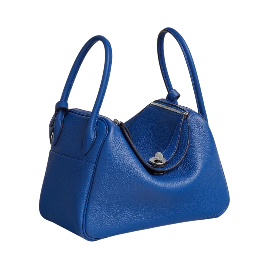 에르메스 린디 26 백 클레망스 & 팔라듐 하드웨어 블루 로아얄(Hermes Lindy 26 Bag Clemence & Palladium Bleu Royal) - 2