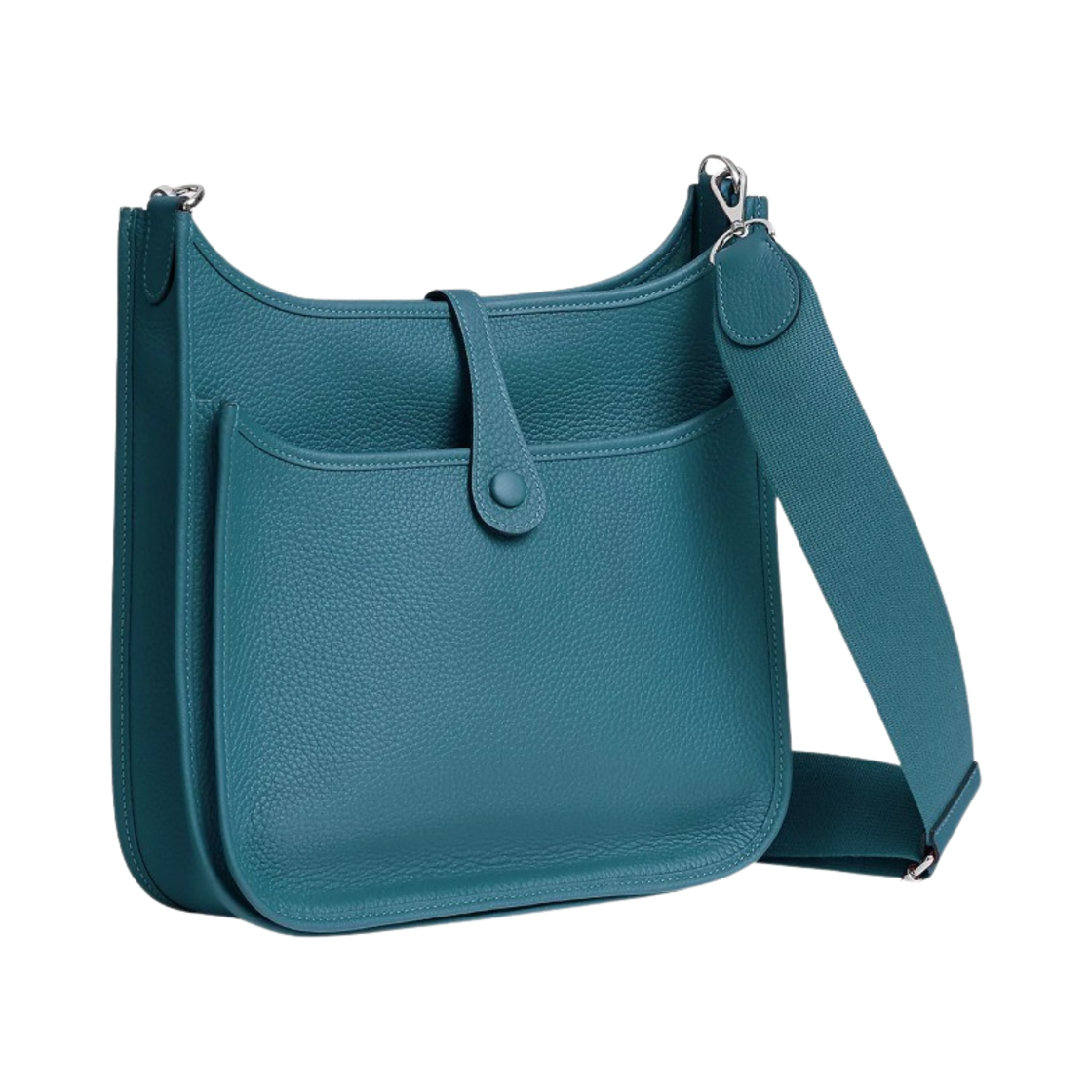 에르메스 에블린 III 29 백 클레망스 & 팔라듐 하드웨어 뉴 블루 진(Hermes Evelyne III 29 Bag Clemence & Palladium New Bleu Jean) - 3