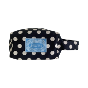 [3% 적립] POUPPET Silky Dot Pouch Navy