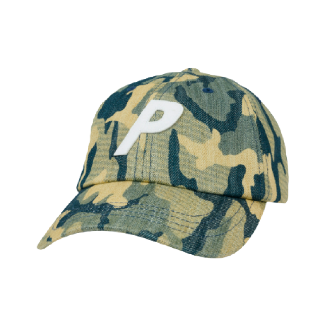 팔라스 P 6-패널 카모 데님 - 25SS(Palace P 6-Panel Camo Denim - 25SS)