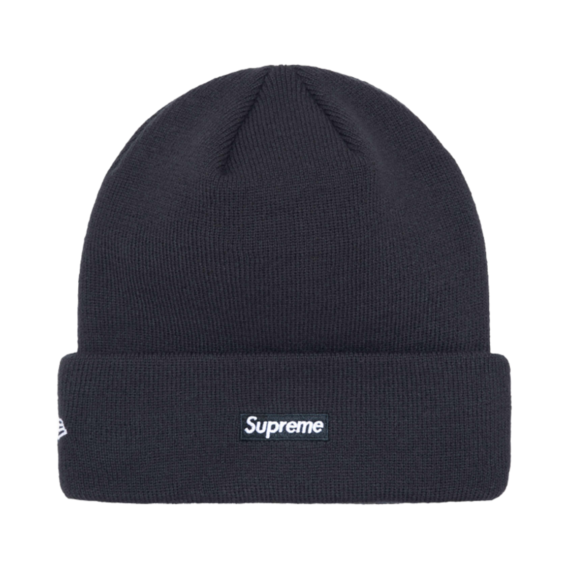 슈프림 x 뉴에라 스크립트 비니 네이비 - 24FW(Supreme x New Era Script Beanie Navy - 24FW) - 2