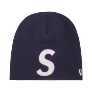 Supreme New Era S Logo Beanie Light Navy - 23SS