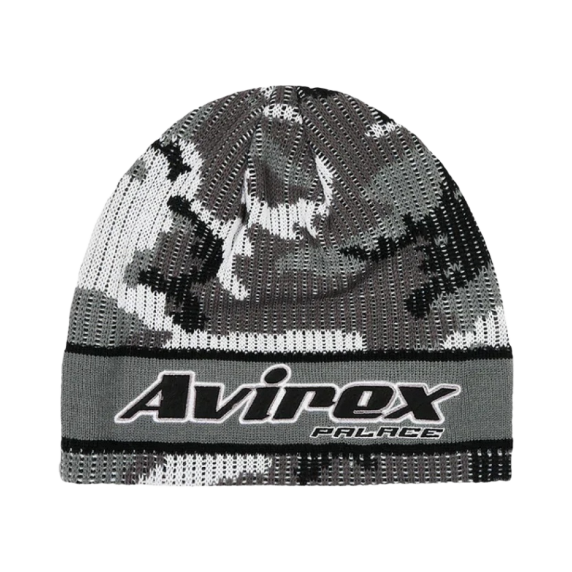 팔라스 아비렉스 나인 커프 비니 그레이 말 - 23FW(Palace Avirex Nein Cuff Beanie Grey Marl - 23FW)
