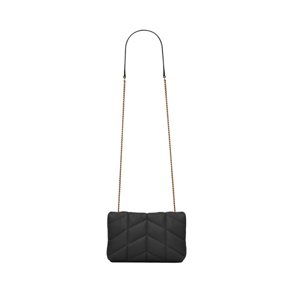 생로랑 퀼티드 램스킨 퍼퍼 토이백 블랙(Saint Laurent Puffer Toy Bag in Quilted Lambskin Black) - 4
