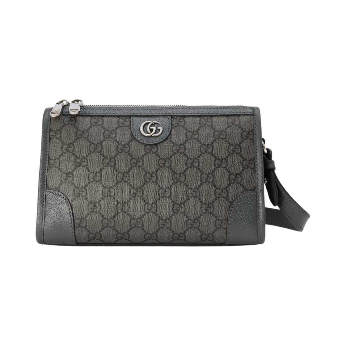 구찌 오피디아 GG 메신저 백 그레이 블랙 슈프림(Gucci Ophidia GG Messenger Bag Grey Black Supreme) - 1