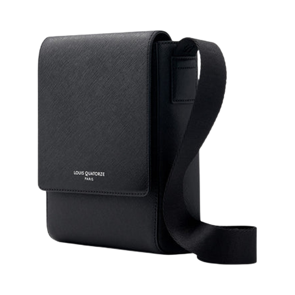 루이까또즈 포멀 크로스그레인드 레더 메신저백 블랙(Louis Quatorze Formal Crossgrained Leather Messenger Bag Black) - 2