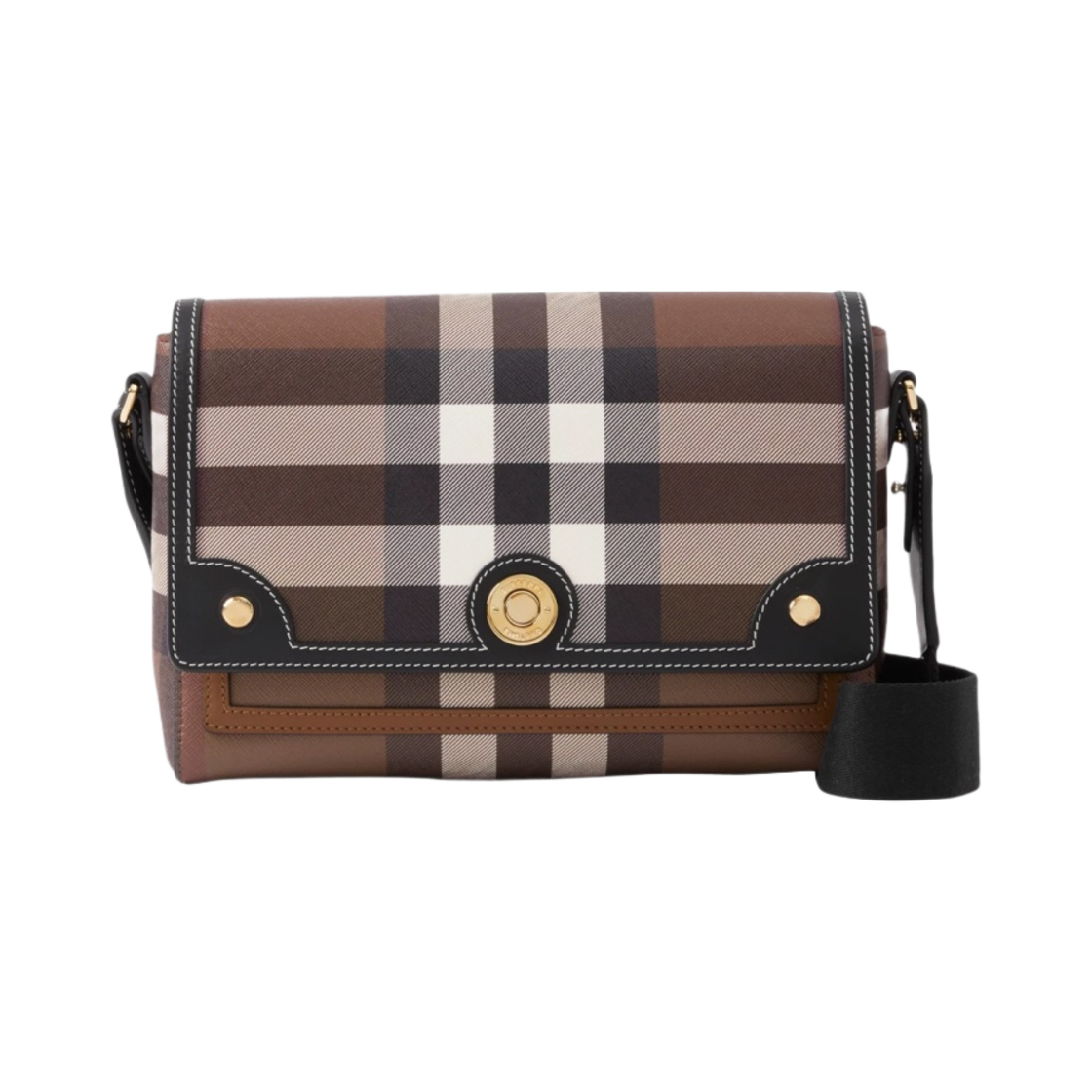 버버리 노트 크로스바디백 다크 버치 브라운(Burberry Note Crossbody Bag Dark Birch Brown) - 1
