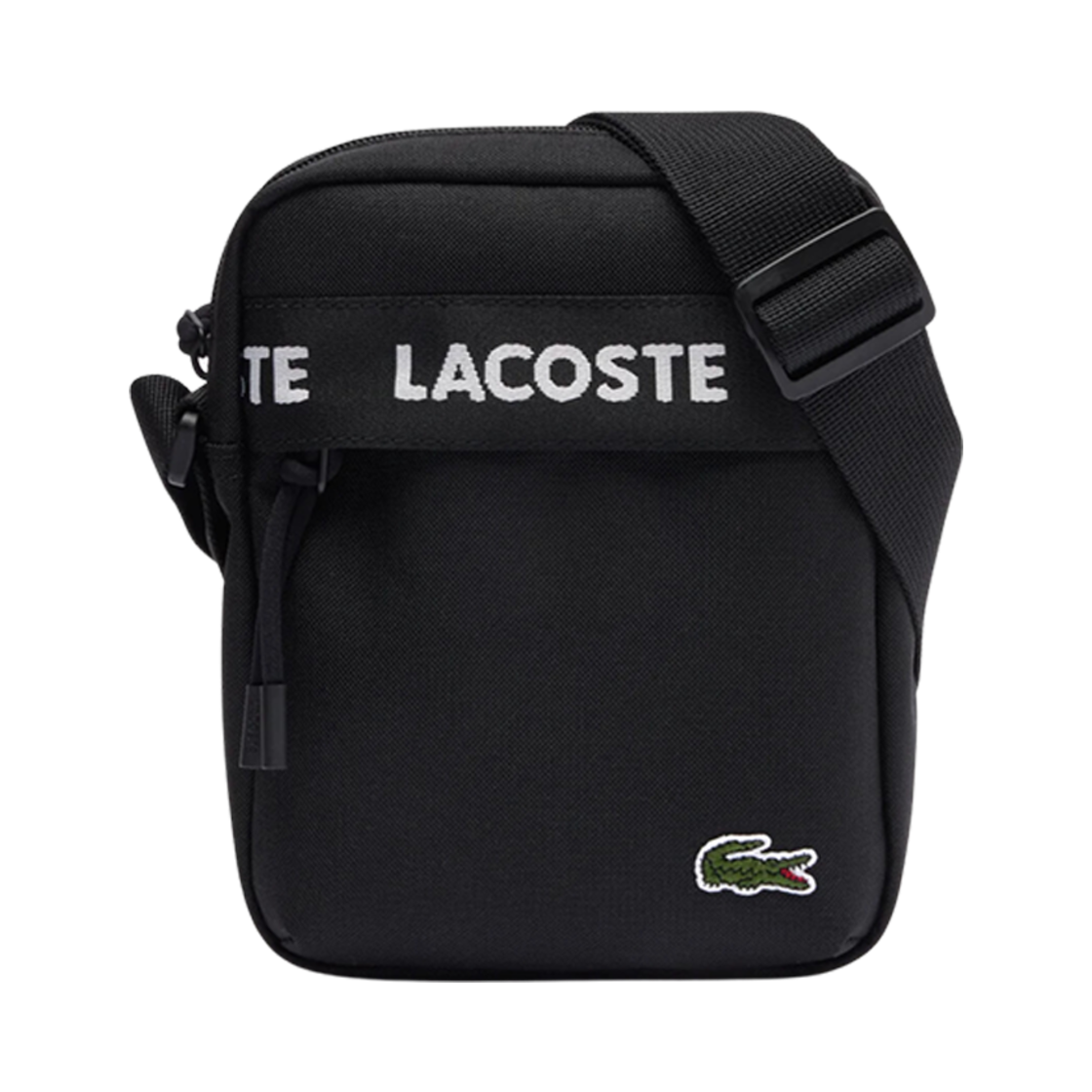 라코스테 네오크록 크로스백 블랙(Lacoste Neocroc Cross Bag Black)