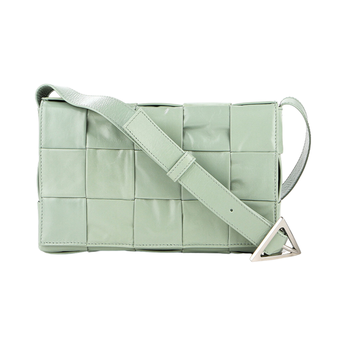 667298VCQ713402 Bottega Veneta Leather Cassette New Sage