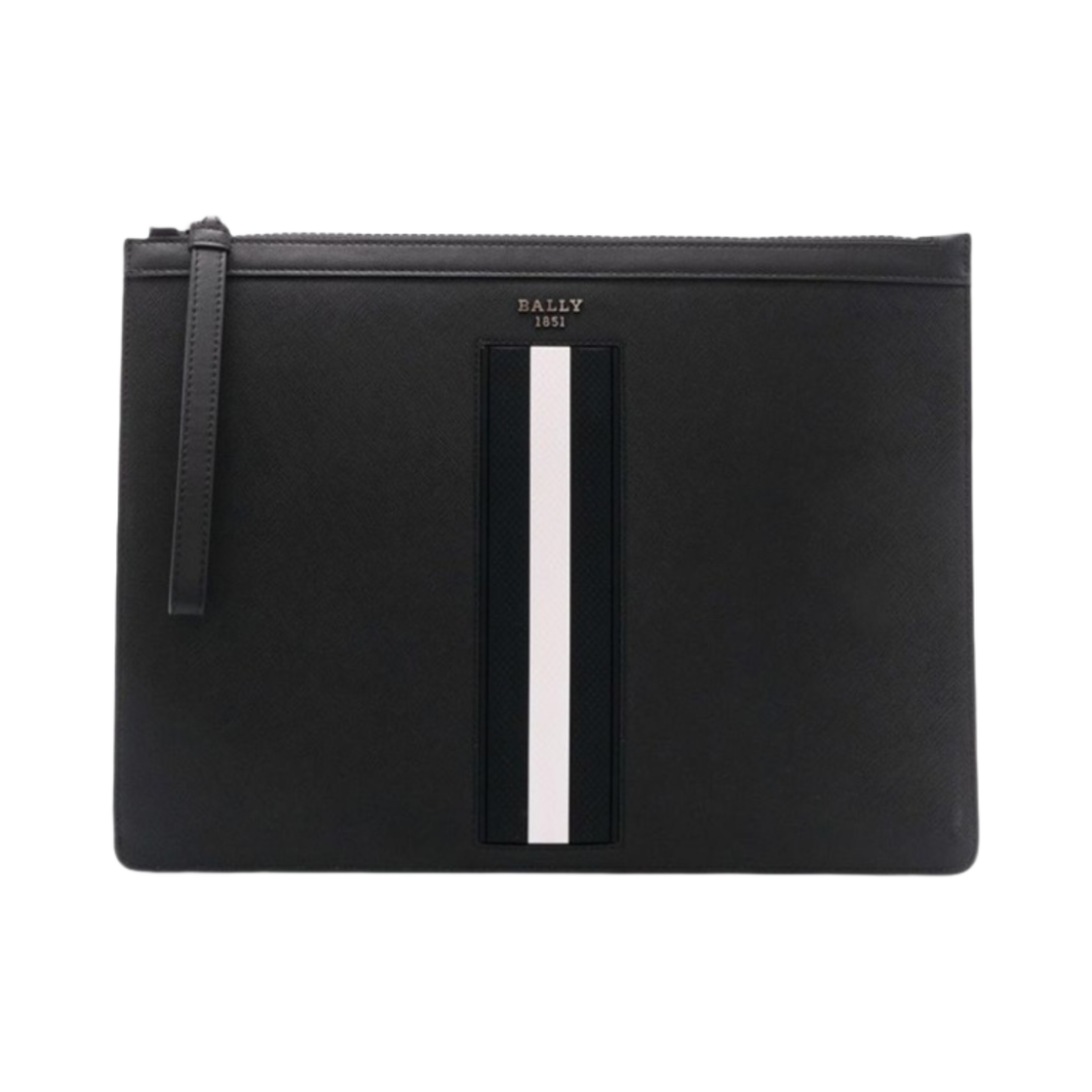 발리 발덴 마이 보빈 코티드 클러치 블랙(Bally Bhalden My Bovine Coated Leather Clutch Black) - 1