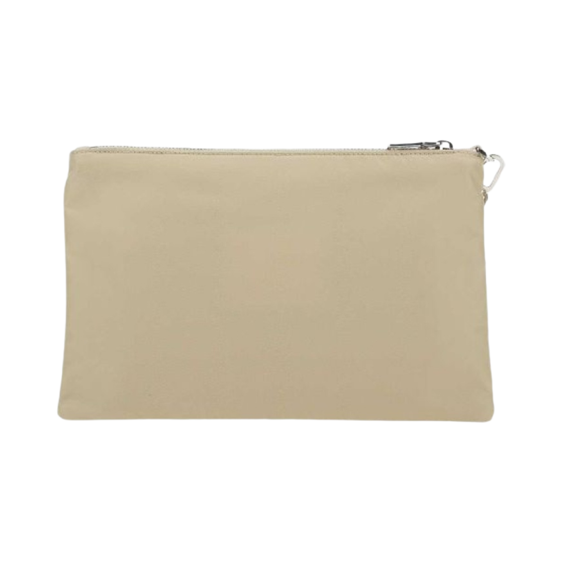프라다 리나일론 사피아노 레더 파우치 데저트 베이지(Prada Re-Nylon and Saffiano Leather Pouch Desert Beige) - 3
