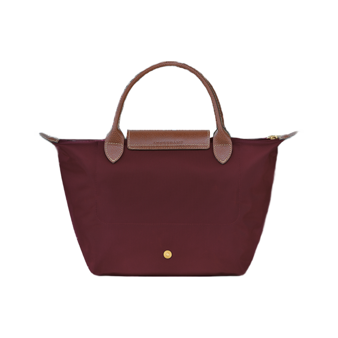 롱샴 르 플리아쥬 오리지널 핸드백 S 버건디(Longchamp Le Pliage Original Handbag S Burgundy) - 3