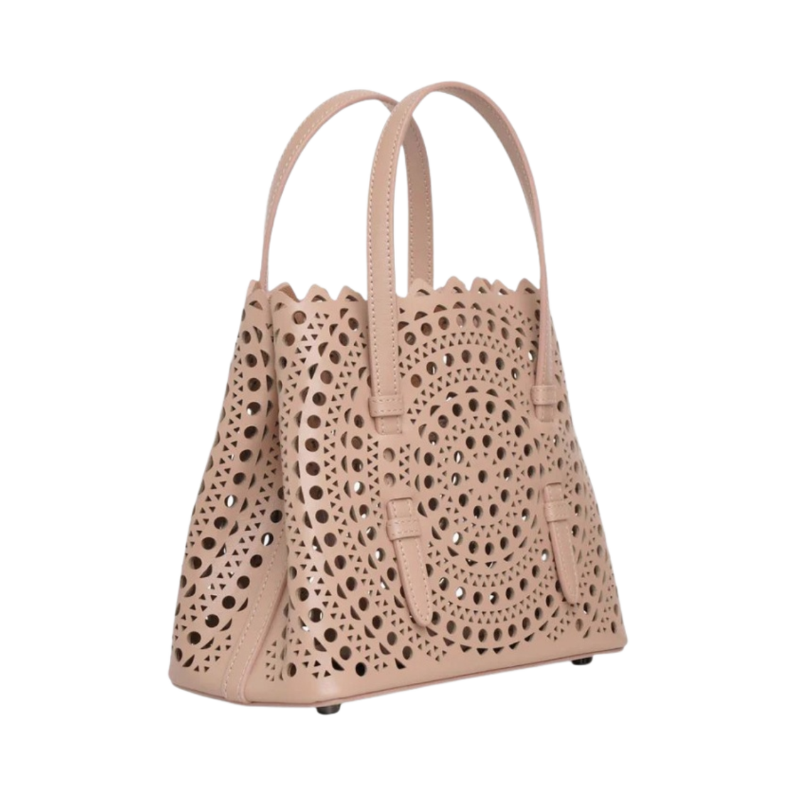 알라이아 뉴 비엔 럭스 카프스킨 미나 20 백 세이블(Alaia Mina 20 Bag in New Vienne Lux Calfskin Sable) - 2
