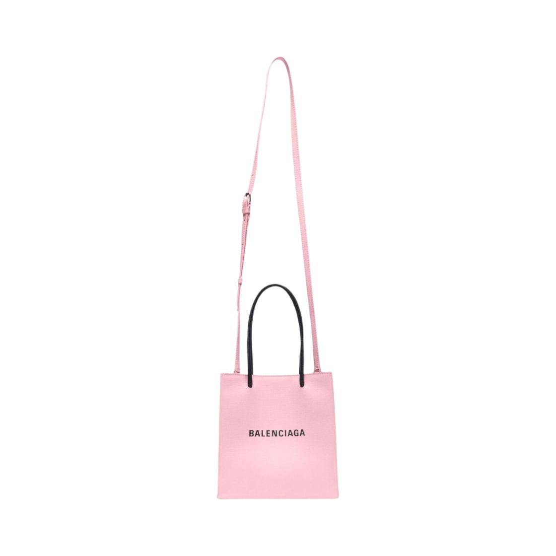 발렌시아가 쇼핑 XXS 노스 사우스 토트백 푸시아(Balenciaga Shopping XXS North-South Tote Bag Fuchsia) - 2