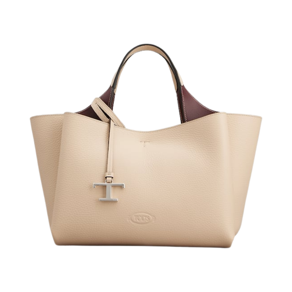 XBWAPAFL100QRI6O44 Tod's Bag in Leather Mini Off White