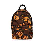 BAPE Baby Milo and Friends Camo Small Backpack Brown
