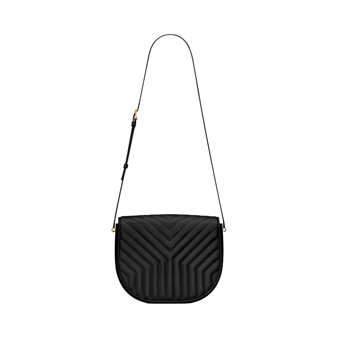 579583-0VGN7-1000 Saint Laurent Joan Satchel Shoulder Bag in Y Quilted Leather Black