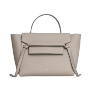 Celine Mini Belt Bag in Grained Calfskin Light Taupe