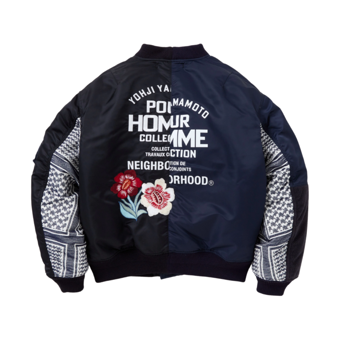네이버후드 x 요지 야마모토 MA-1 자켓 블랙(Neighborhood x Yohji Yamamoto MA-1 Jacket Black)