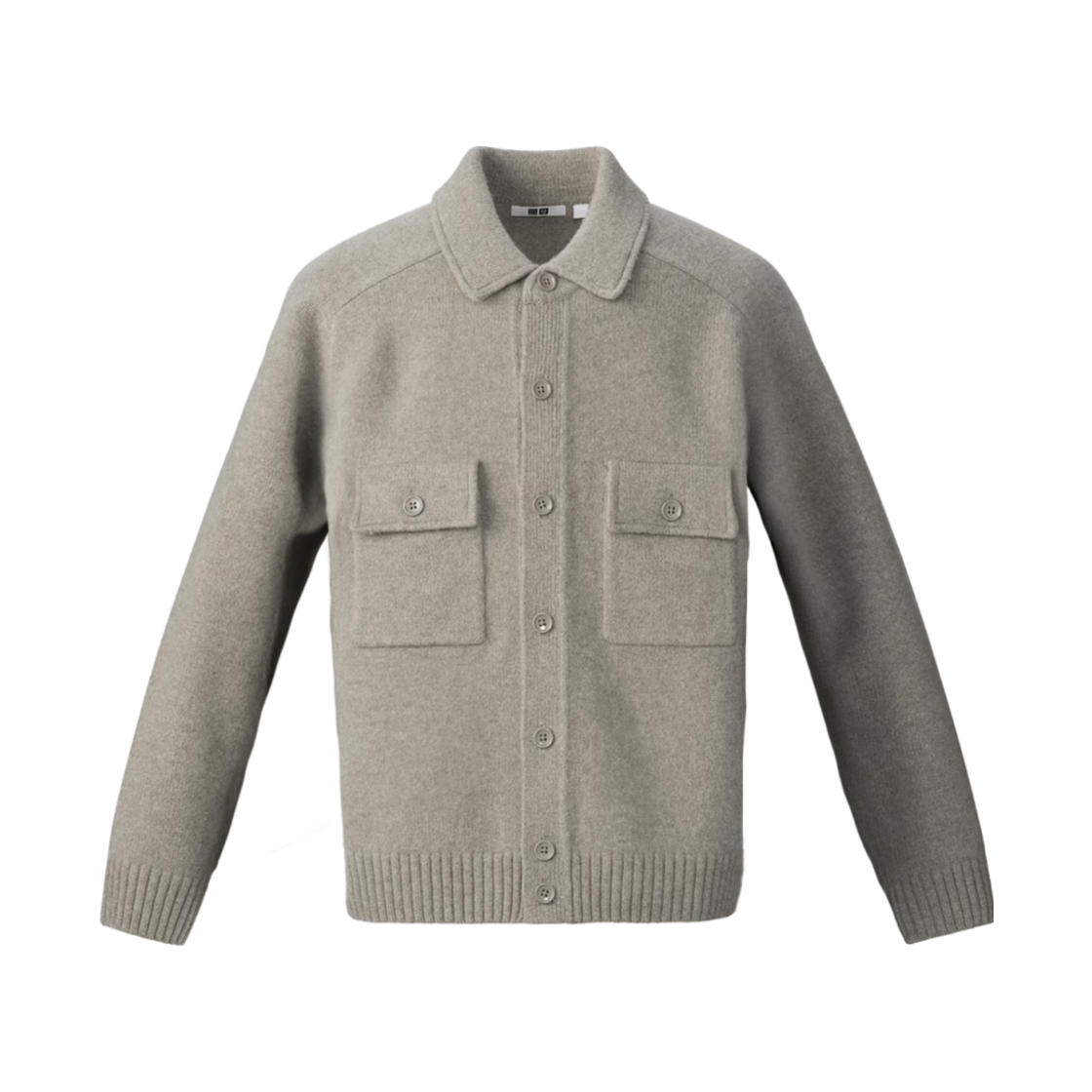 유니클로 U 램스울 니트 재킷 그린 - KR(Uniqlo U Lambswool Knit Jacket Green - KR)