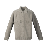 Uniqlo U Lambswool Knit Jacket Green - KR