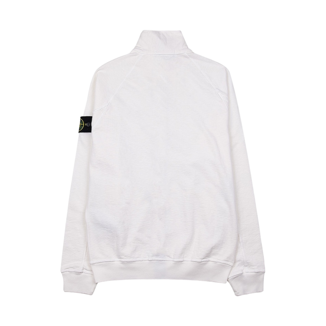 스톤 아일랜드 62460 올드 트리트먼트 집업 스웨트셔츠 화이트 - 23SS(Stone Island 62460 Old Treatment Full Zip Sweatshirt White - 23SS) - 2