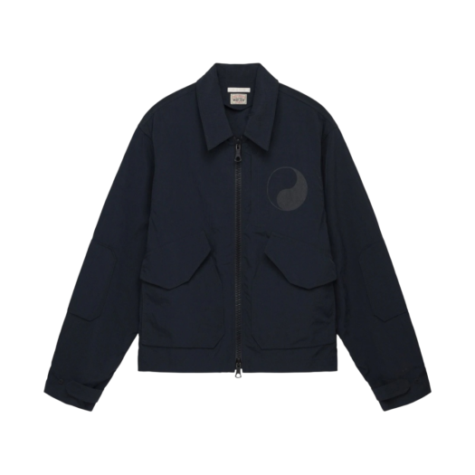 스투시 8볼 스웨이드 빙 자켓 블랙 | Stussy | KREAM