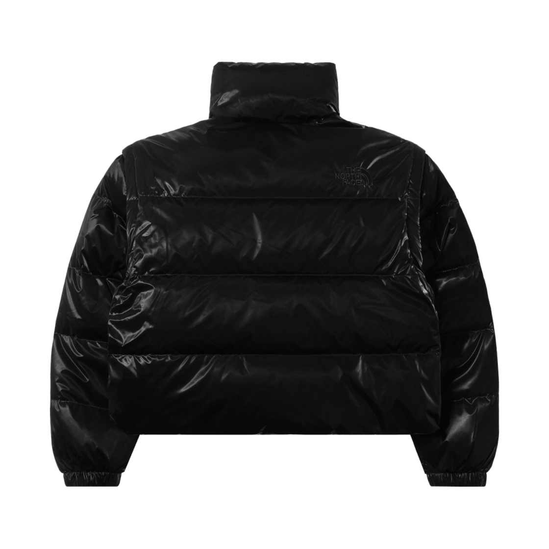 (W) 노스페이스 화이트 라벨 글로우 디테쳐블 RDS 다운 자켓 블랙((W) The North Face White Label Glow Detachable RDS Down Jacket Black) - 2