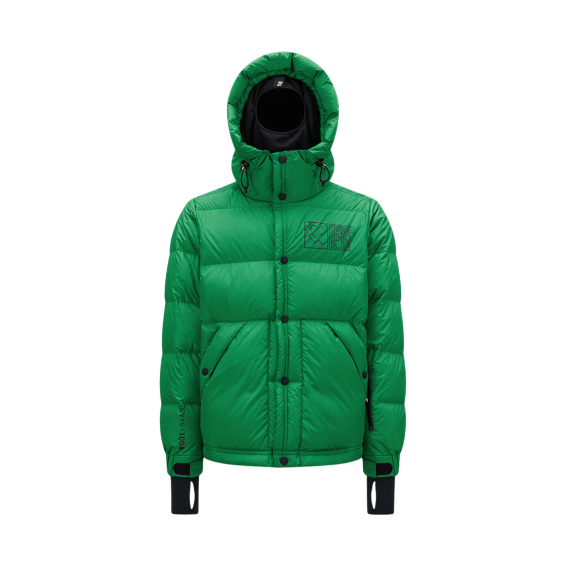 I2-097-1A00019-54A3E-850 Moncler Cristaux Short Down Jacket Emerald Green - 23FW