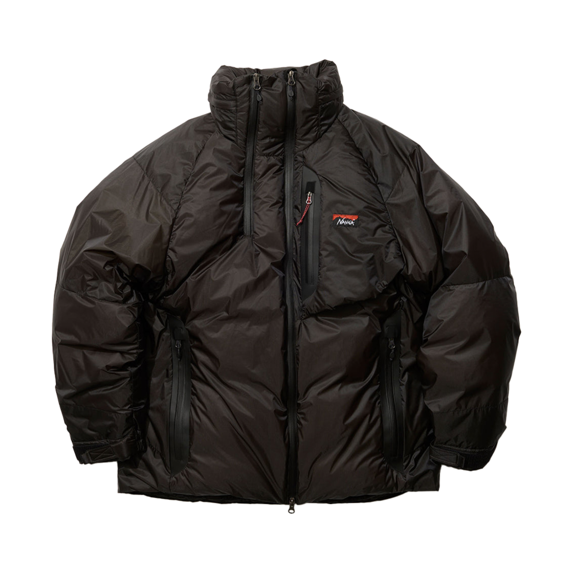 KM4DDWJNG01BK Nanga Aurora Tex Light Stand Collar Down Jacket Mikami Black - 24FW