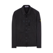 Stone Island 106WN Old Treatment Overshirt Steel Grey - 23SS